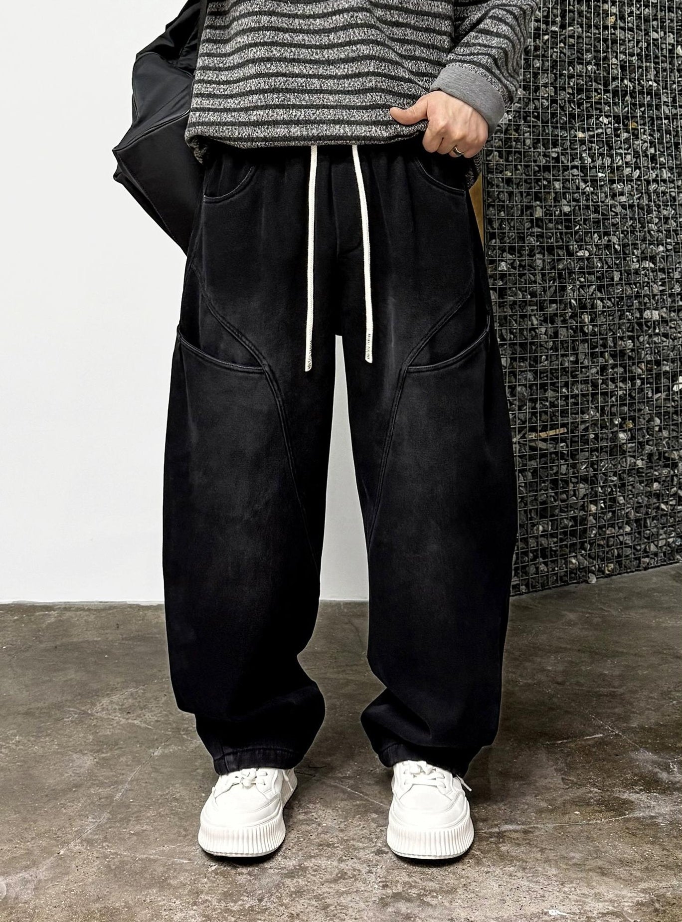 fleece casual pants
