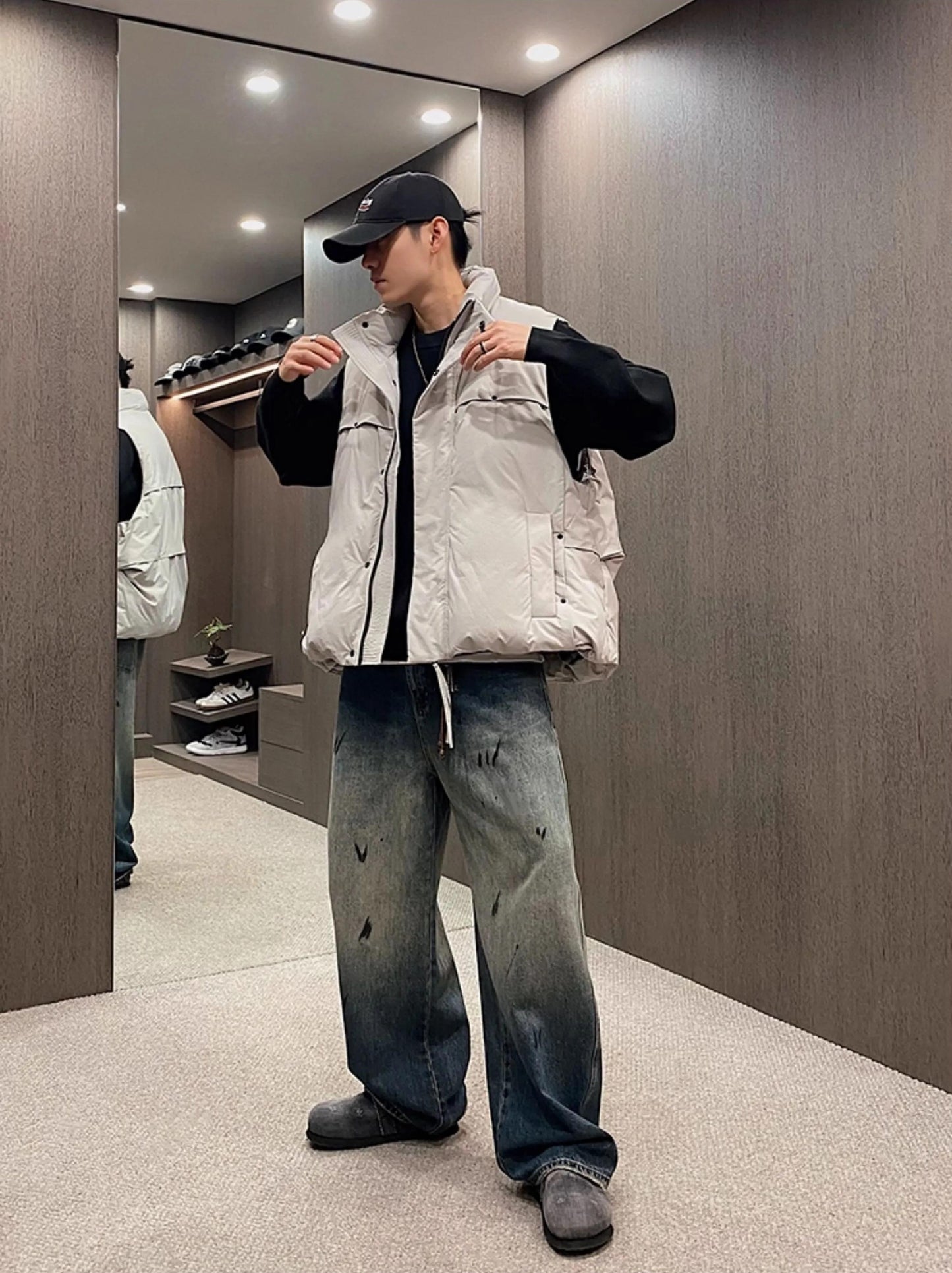 アーバンスタイリッシュダウンジャケット
