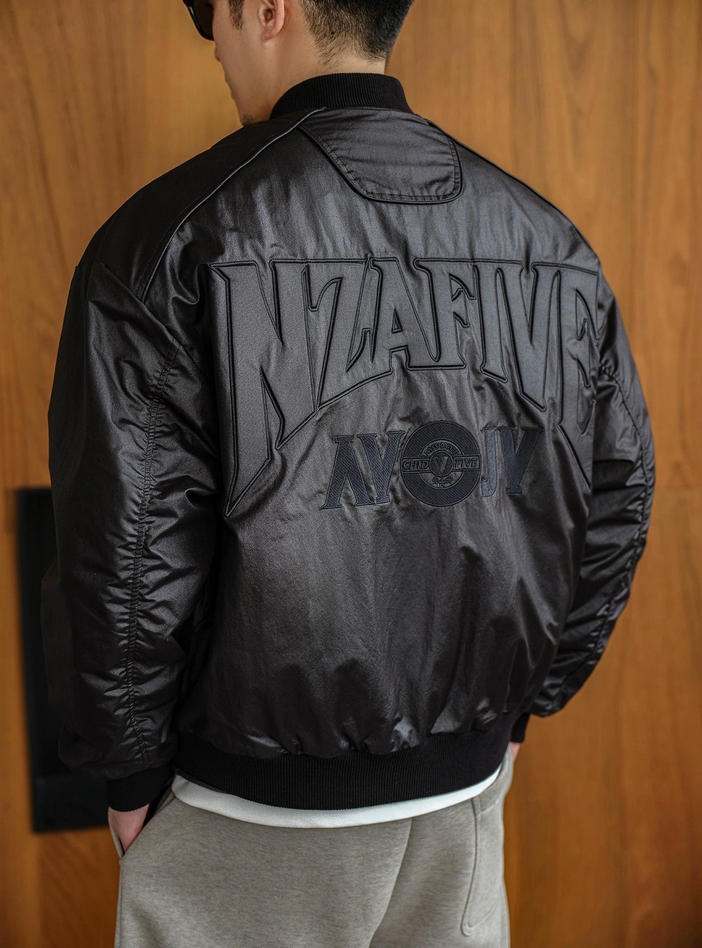 Urban Black Cotton Jacket