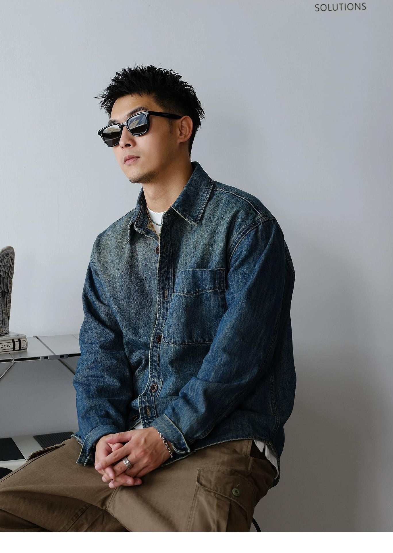 Retro Wash Denim Shirt