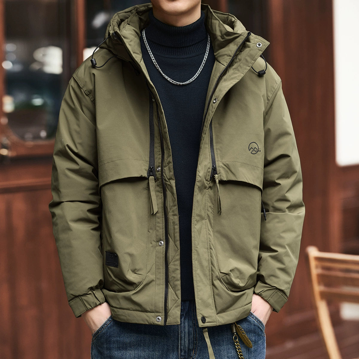 High-end down jacket