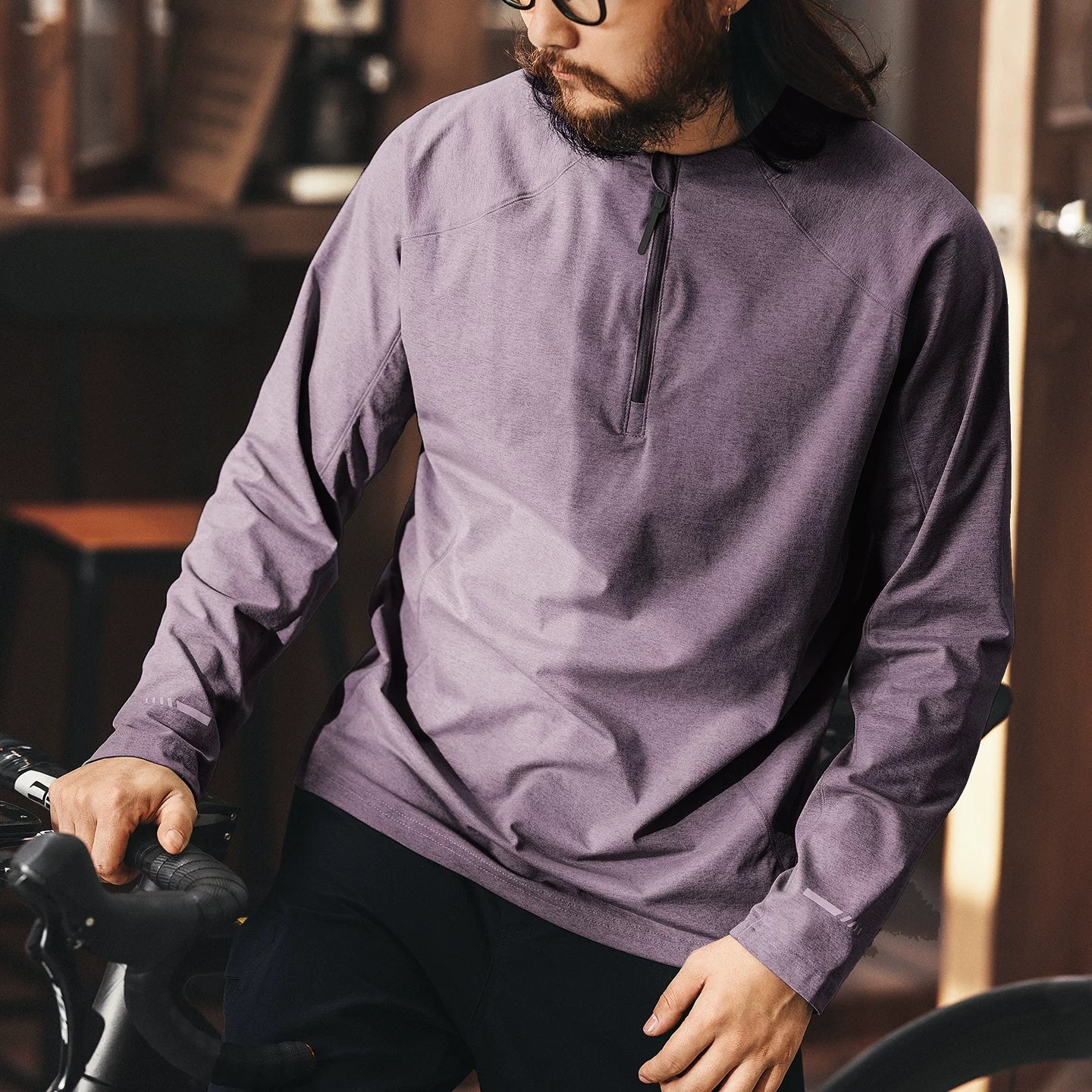 アウトドアクイックドライロングスリーブTシャツ