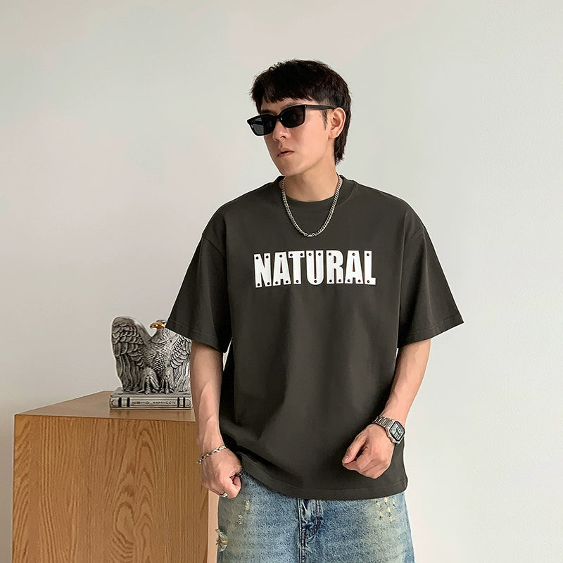 Rivet Print Short Sleeve T-Shirt