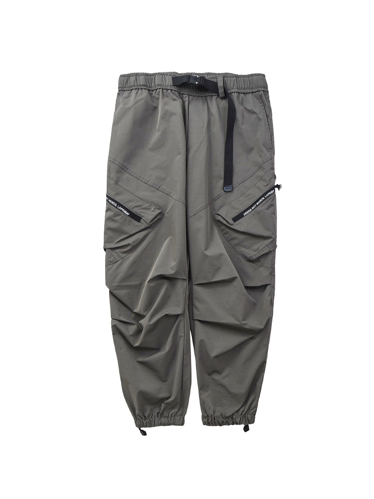 機能性ドローストリングスポーツパンツ