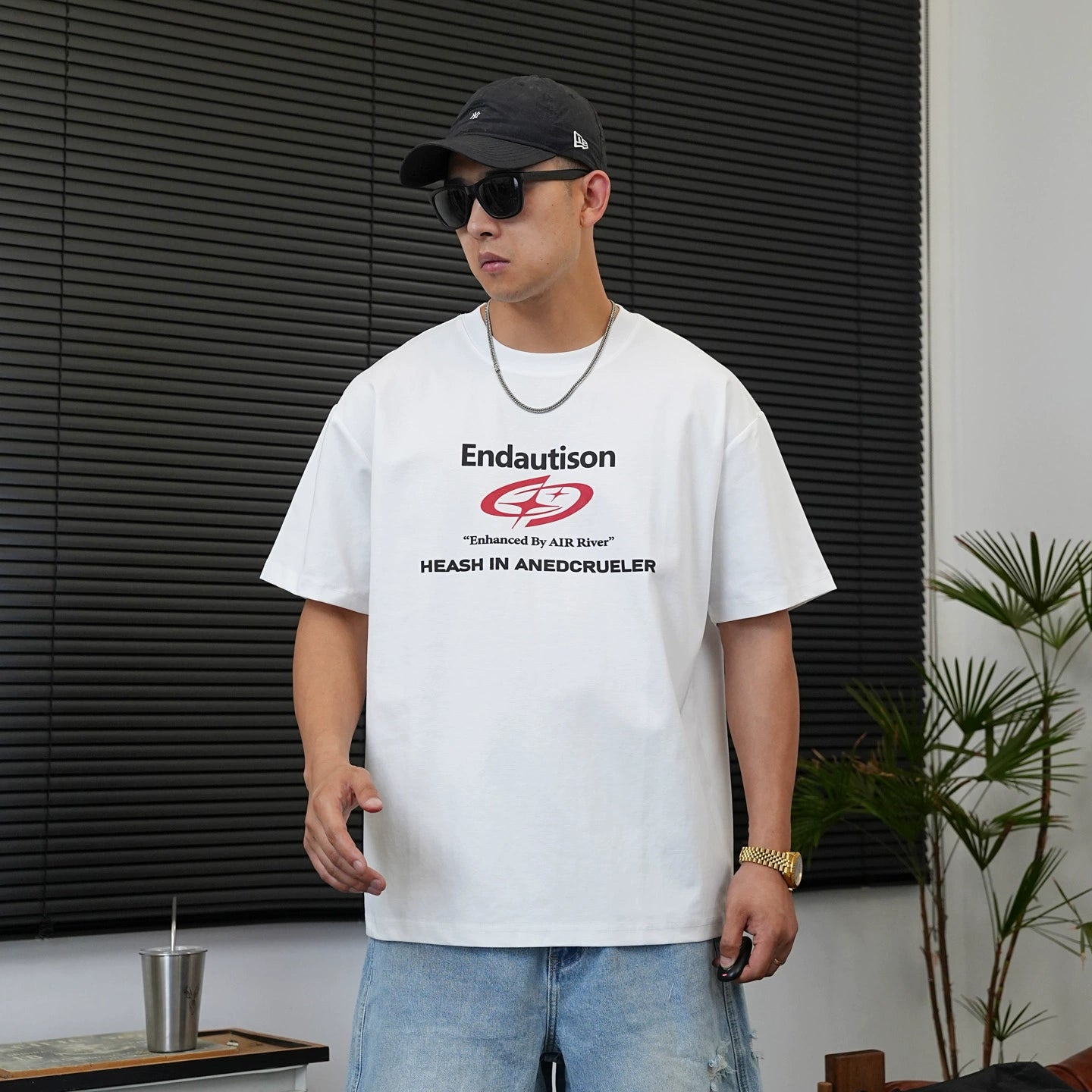 Casual Endautison Graphic T-Shirt