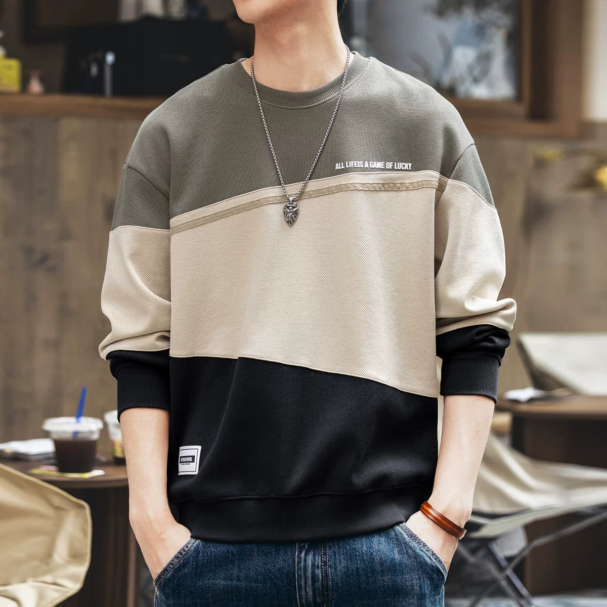 レトロロングスリーブTシャツ