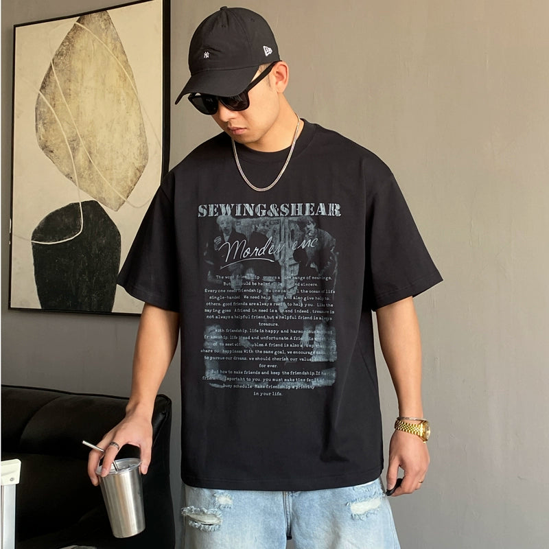 Summer Casual Graphic Tee