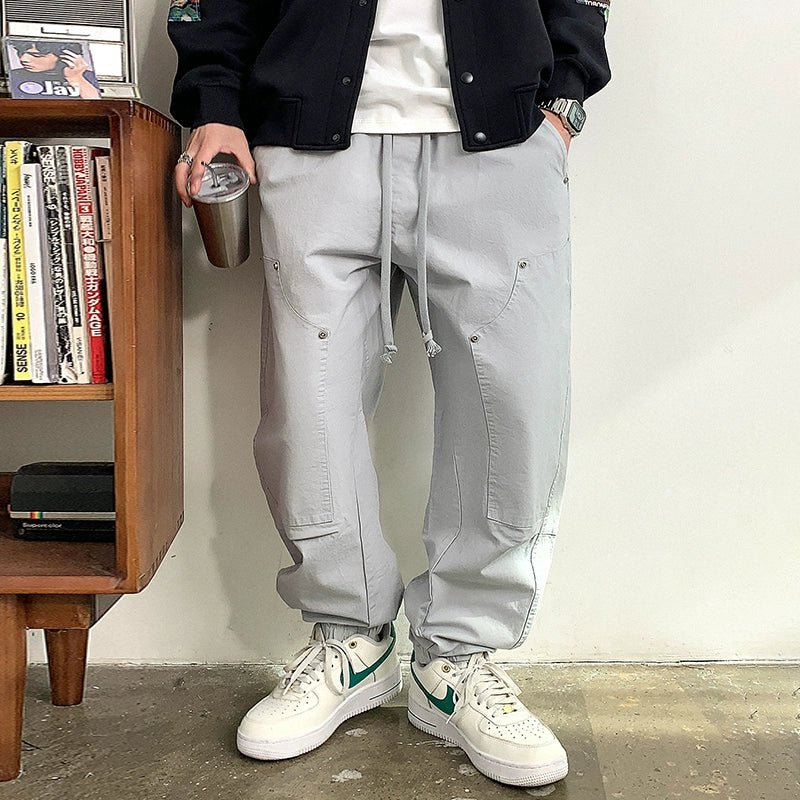 Button Casual Sports Pants