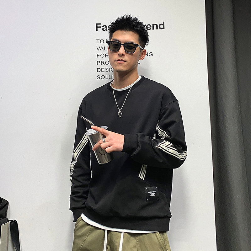 ストライプセータートップ