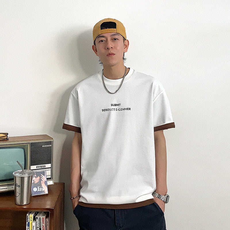 スタイリッシュプリントTシャツ