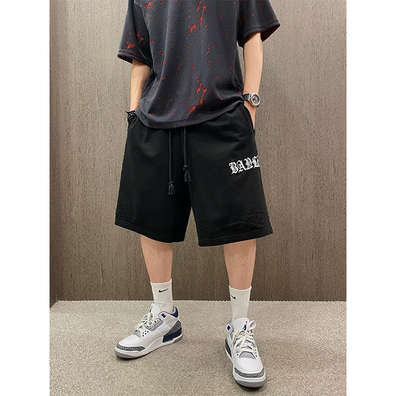 Vintage Embroidered Shorts