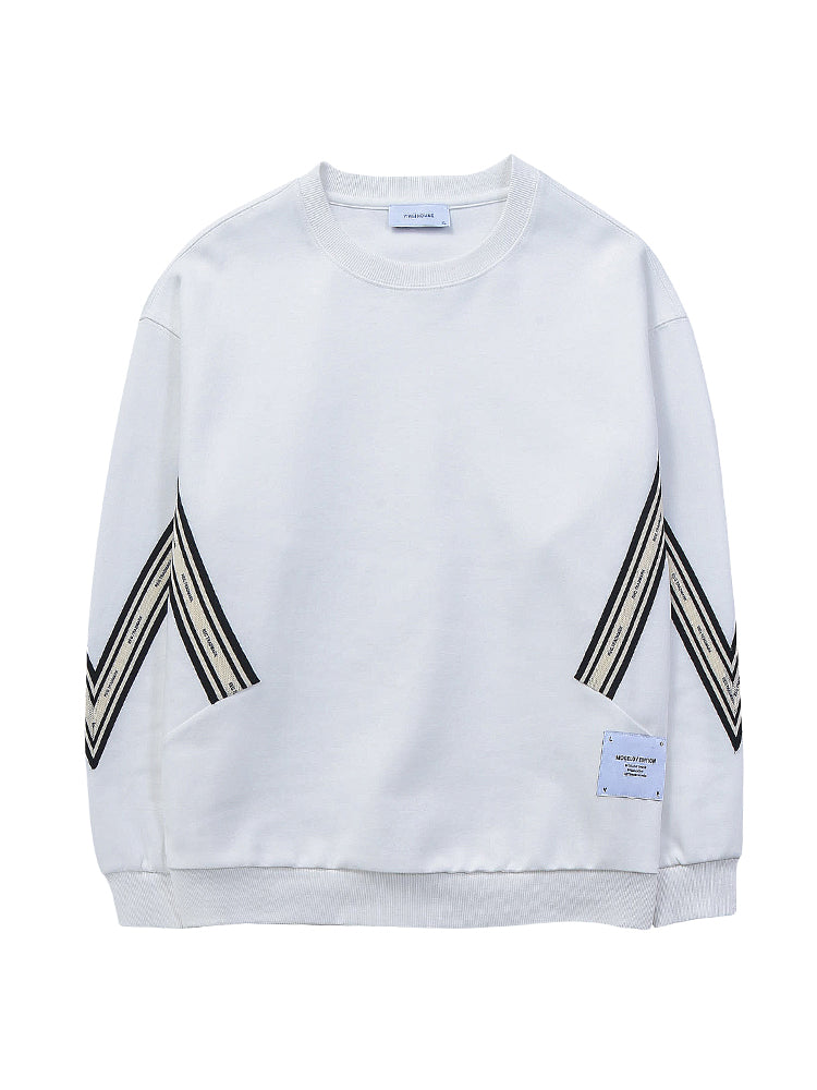 ストライプセータートップ