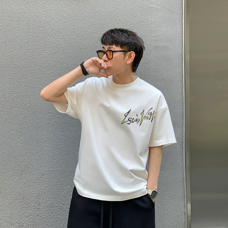 Flower Smiley Heavyweight Tee