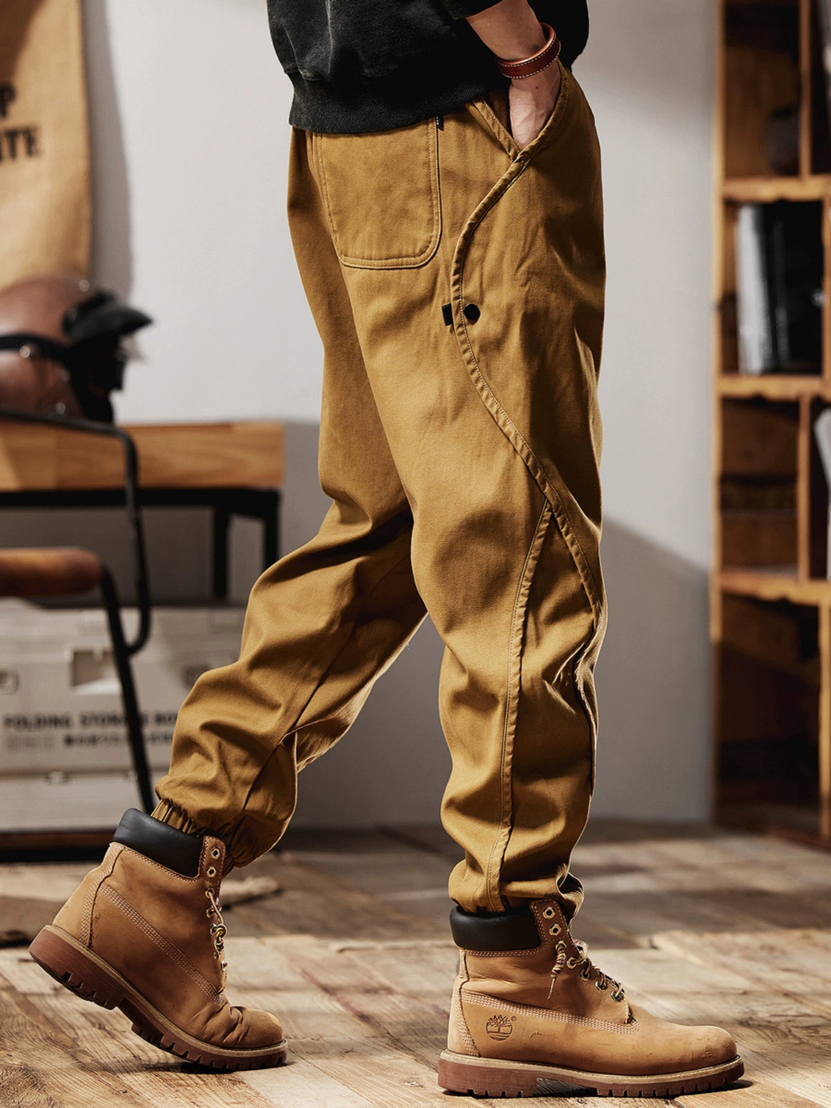 レトロハーレムパンツ