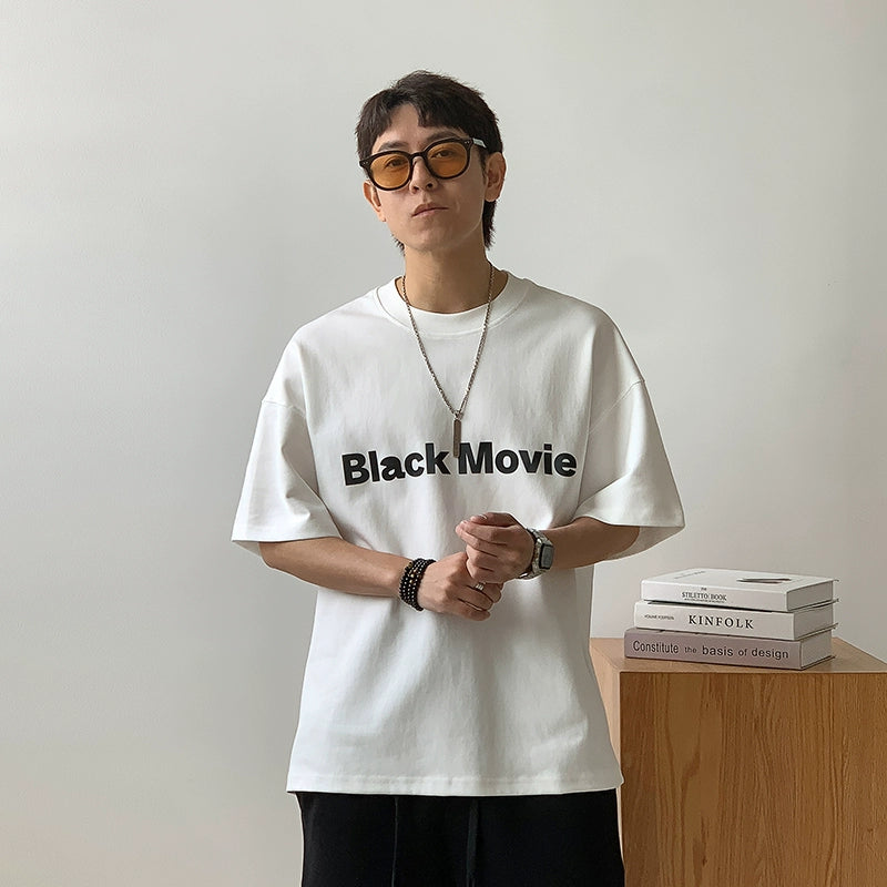 Color Clash Letter Tee