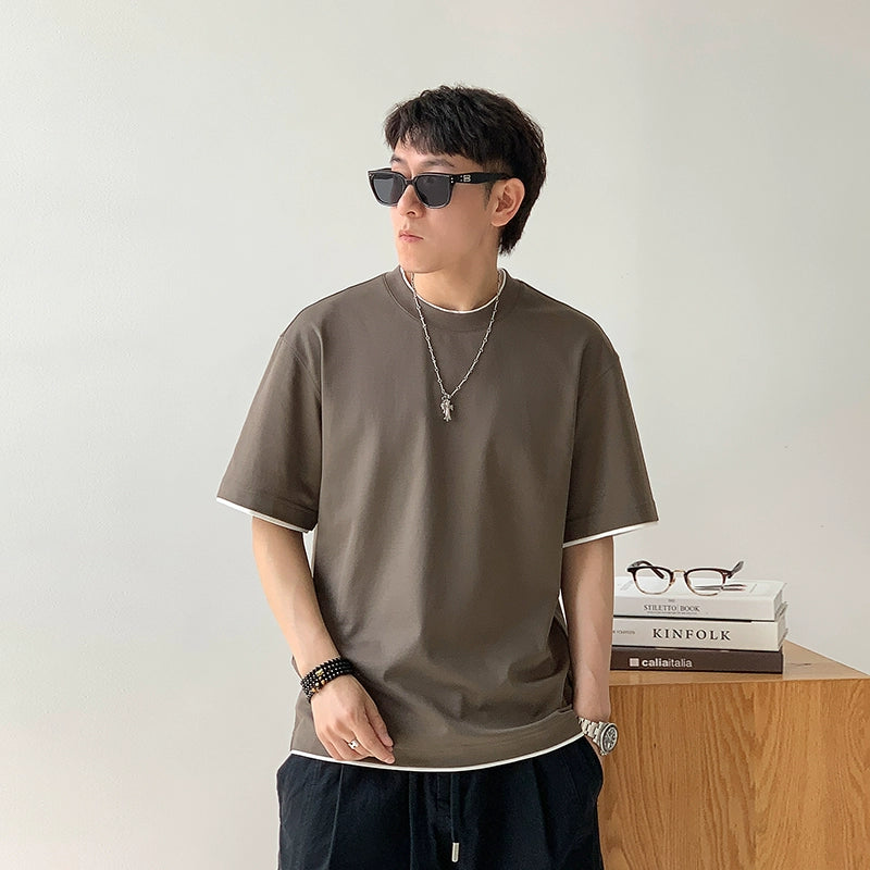 Lightweight Basic Short Sleeve T-Shirt