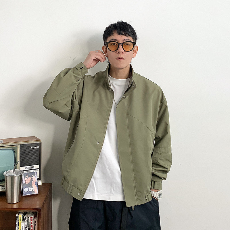 Windproof coach jacket