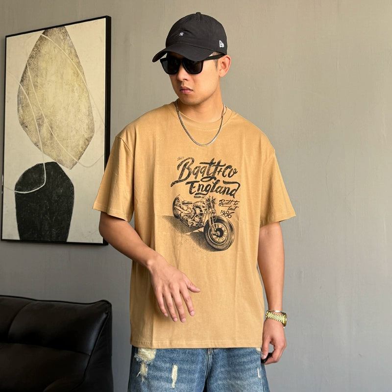 Retro Biker Graphic Tee