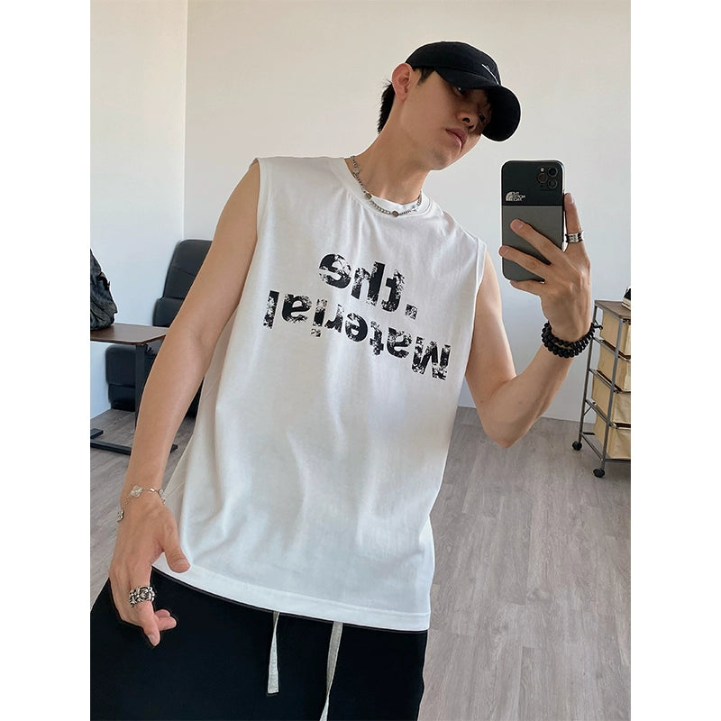 American Sleeveless Tank Top