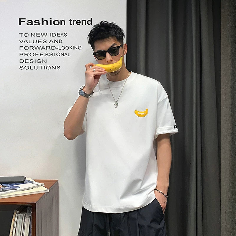 Loose Cotton Plant T-Shirt