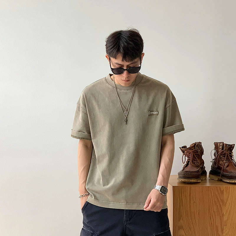 Retro Color Print Tee