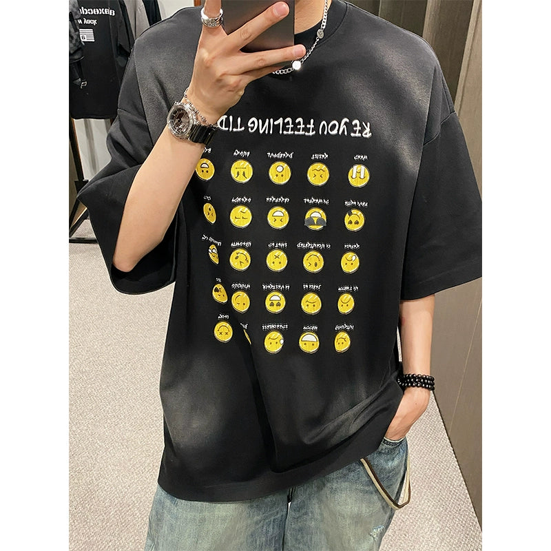 Retro Paris Smiley Tee