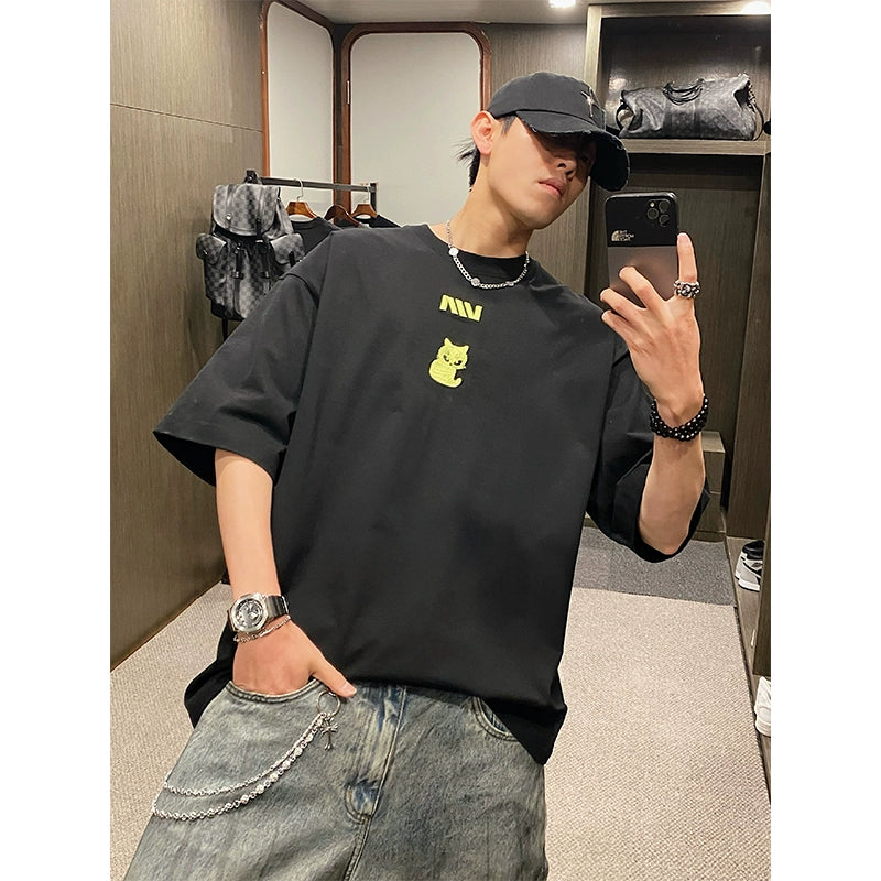 Candy Color Kitten Tee