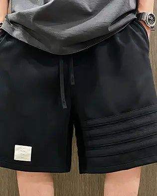 Striped Athletic Short