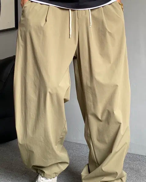 Black Drawstring Pants