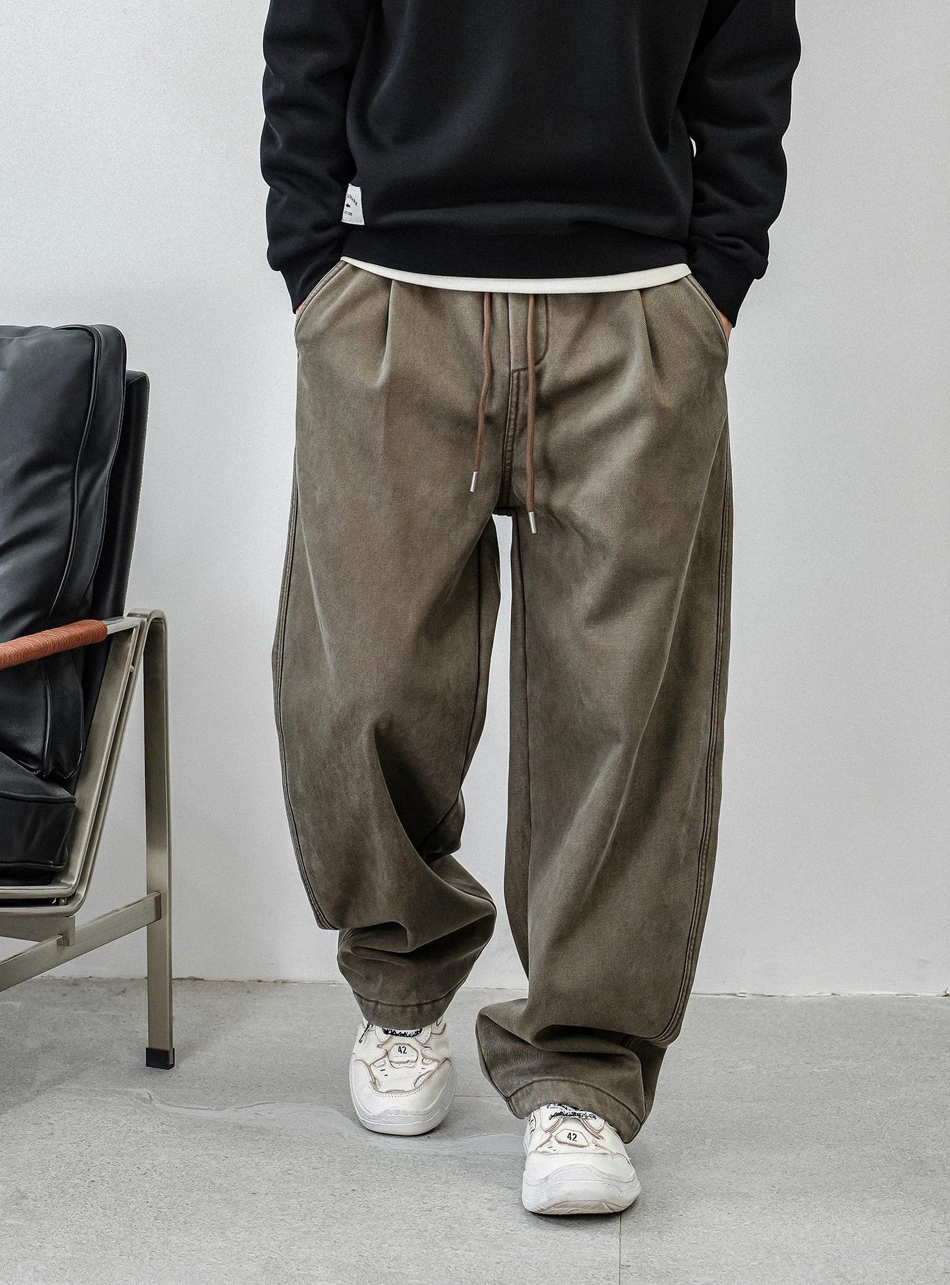 Casual fleece pants