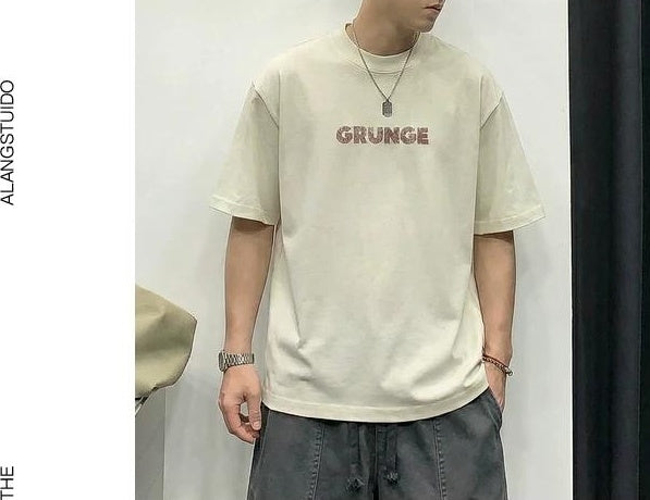 カレッジスタイルプリントTシャツ