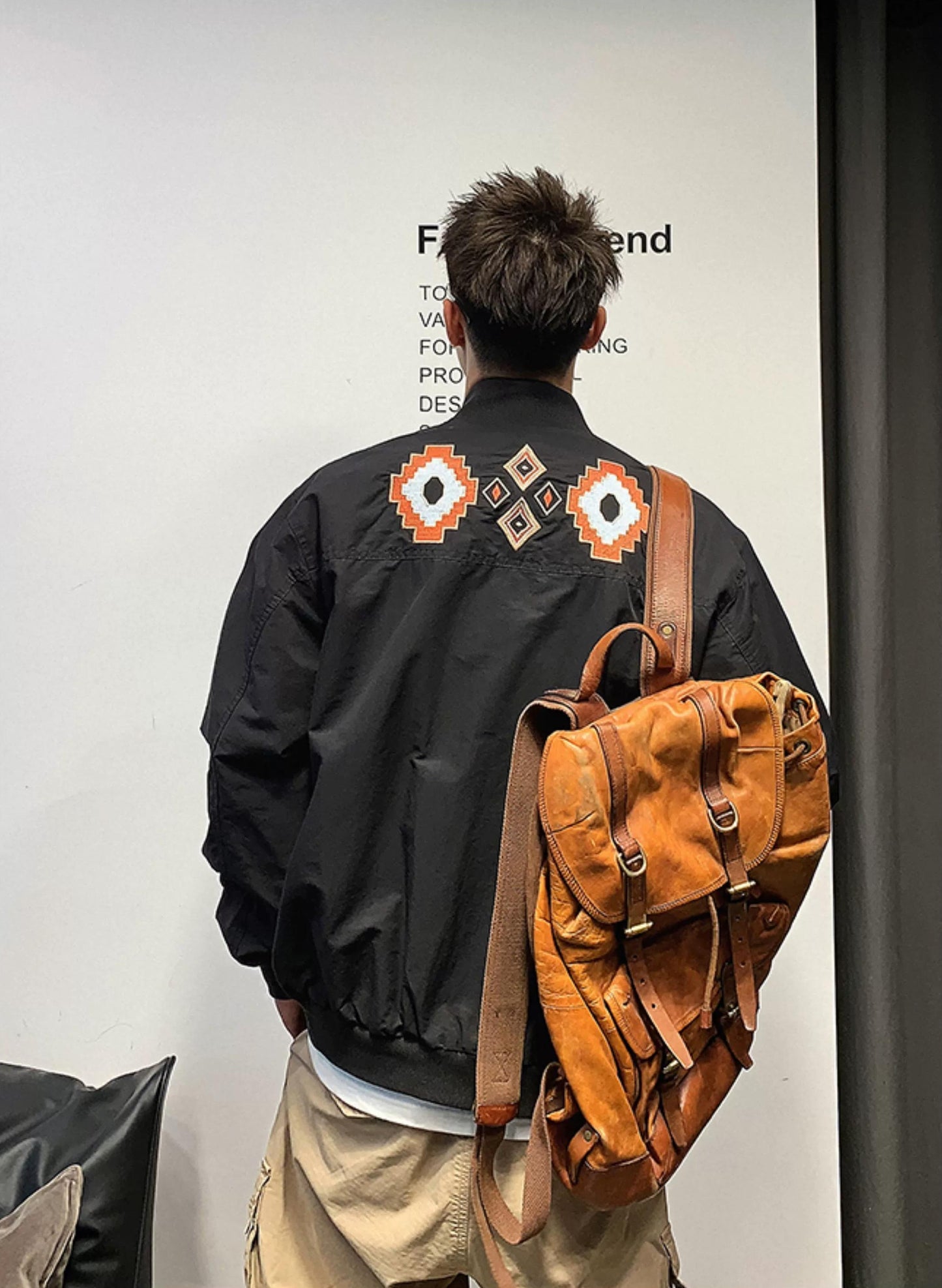Trendy Color Block Baseball Jacket