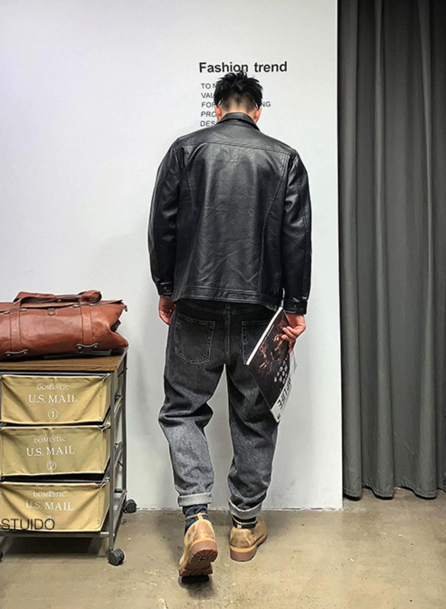 アーバンバイカーレザージャケット