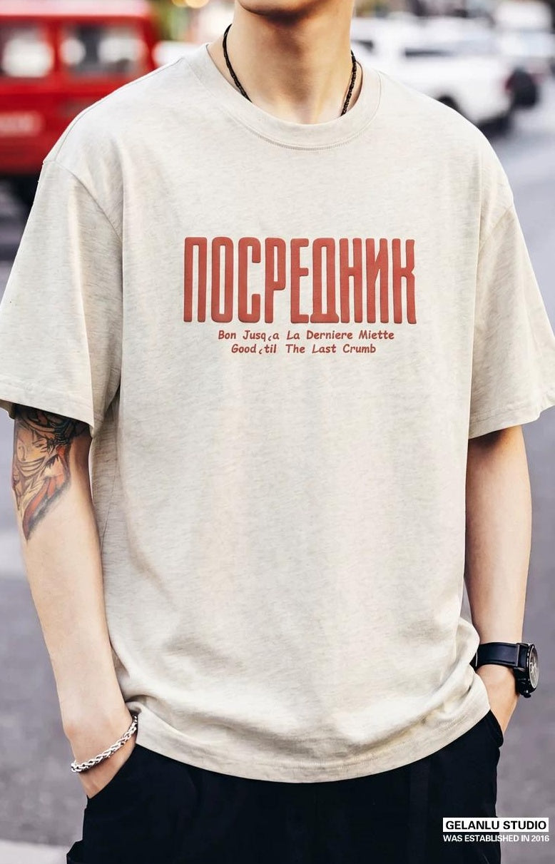 厚手コットンプルントTシャツ