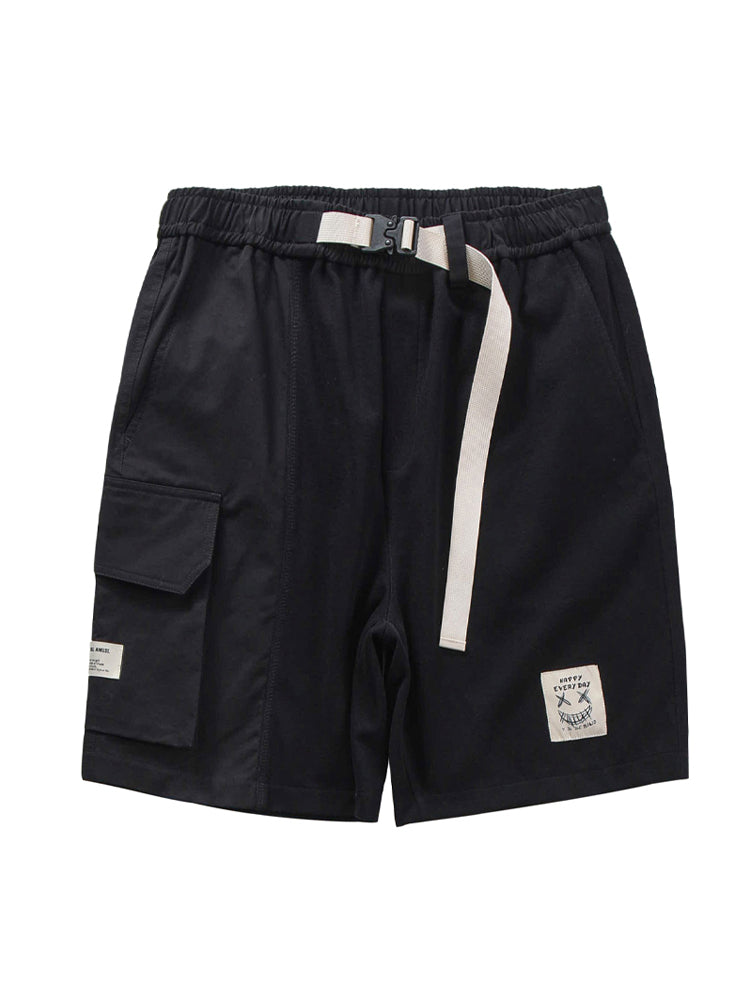 マルチポケット ルーズストレートワイドレッグ ワークショーツ