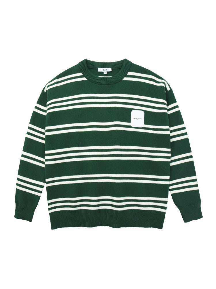 秋と冬のルーズインナーテイクニットボトム