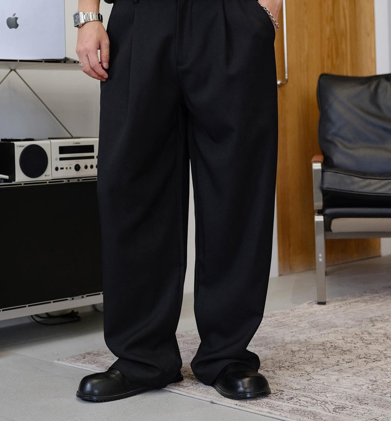 Formal Black Suit Pants