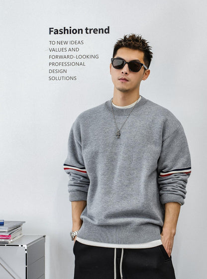 Heavyweight Color Block Jumper