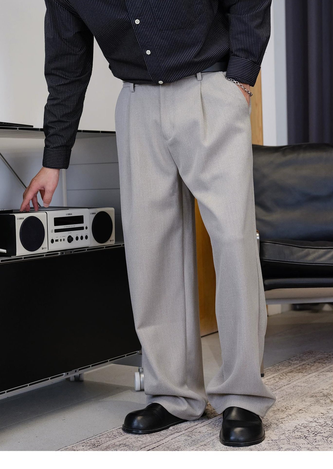 Formal Black Suit Pants