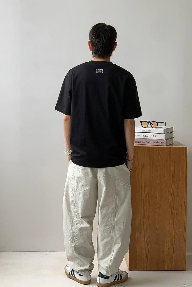Long Embroidered Tee