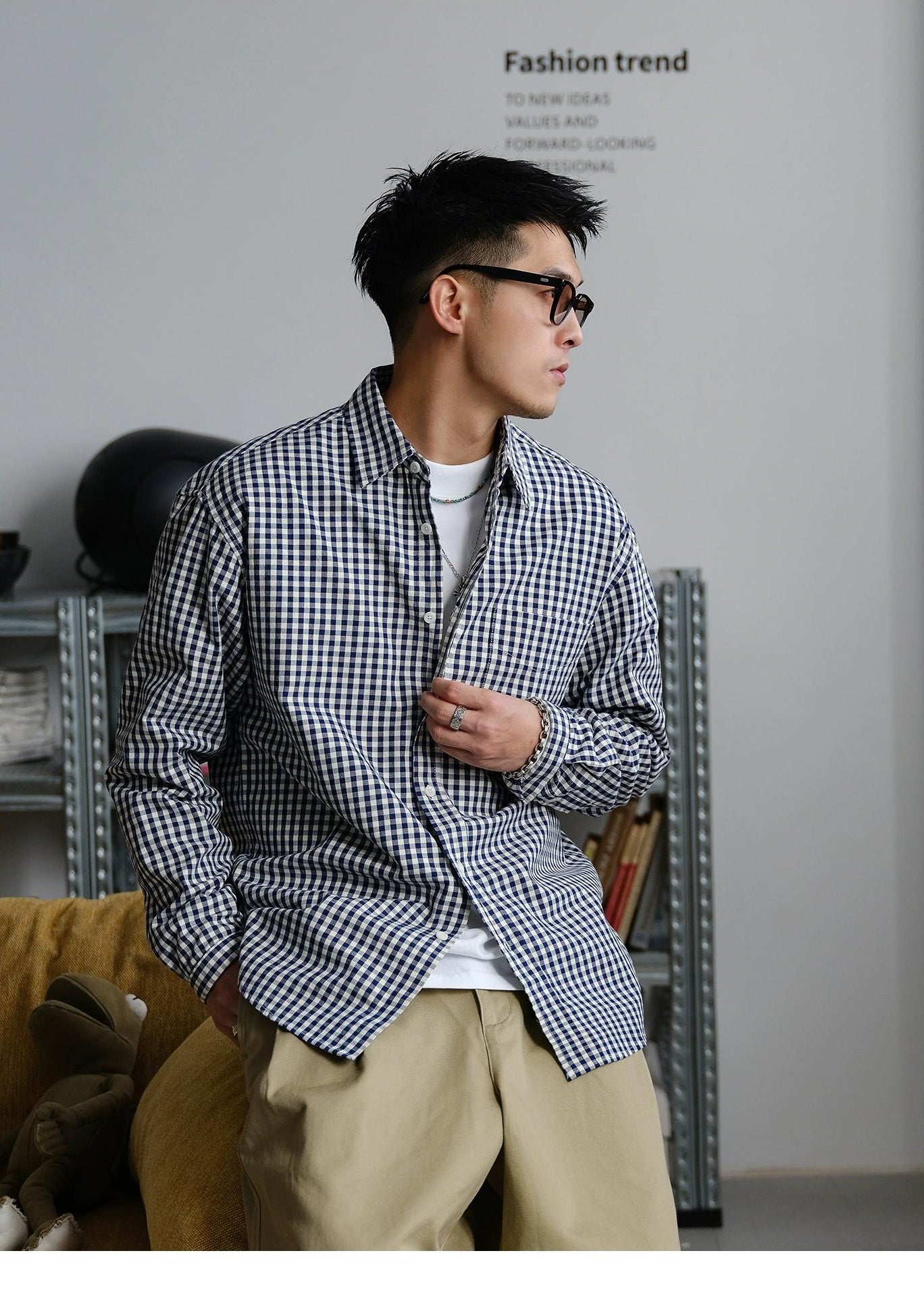 Casual Long-Sleeve Shirt