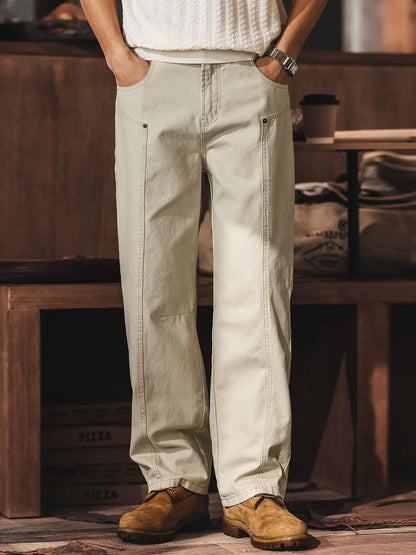 ヴィンテージルーズストレートジーンズ