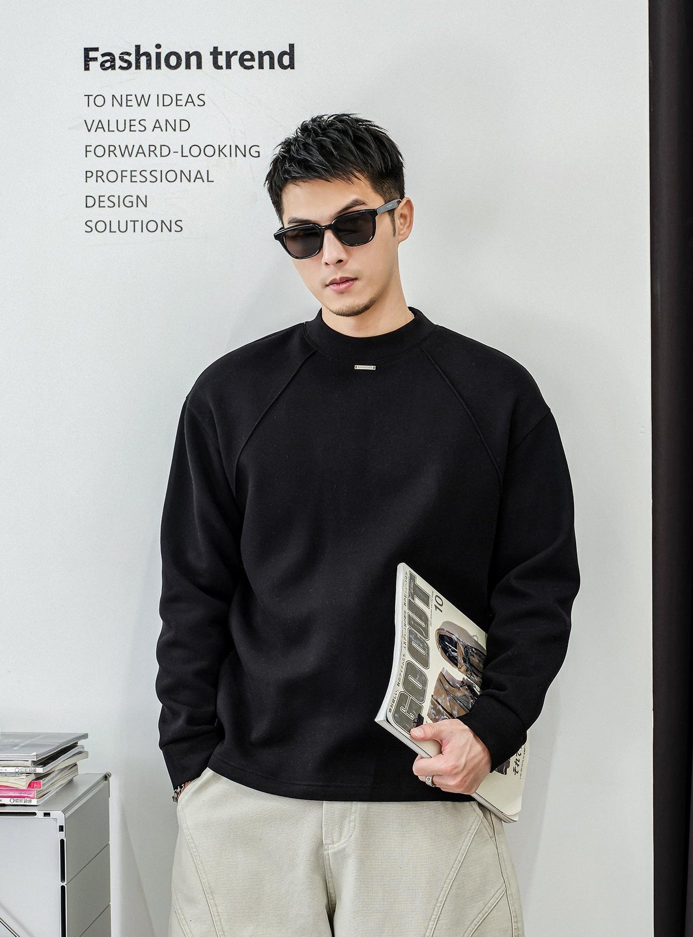 ロングスリーブカジュアルTシャツ