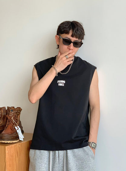 Sleeveless tank tee