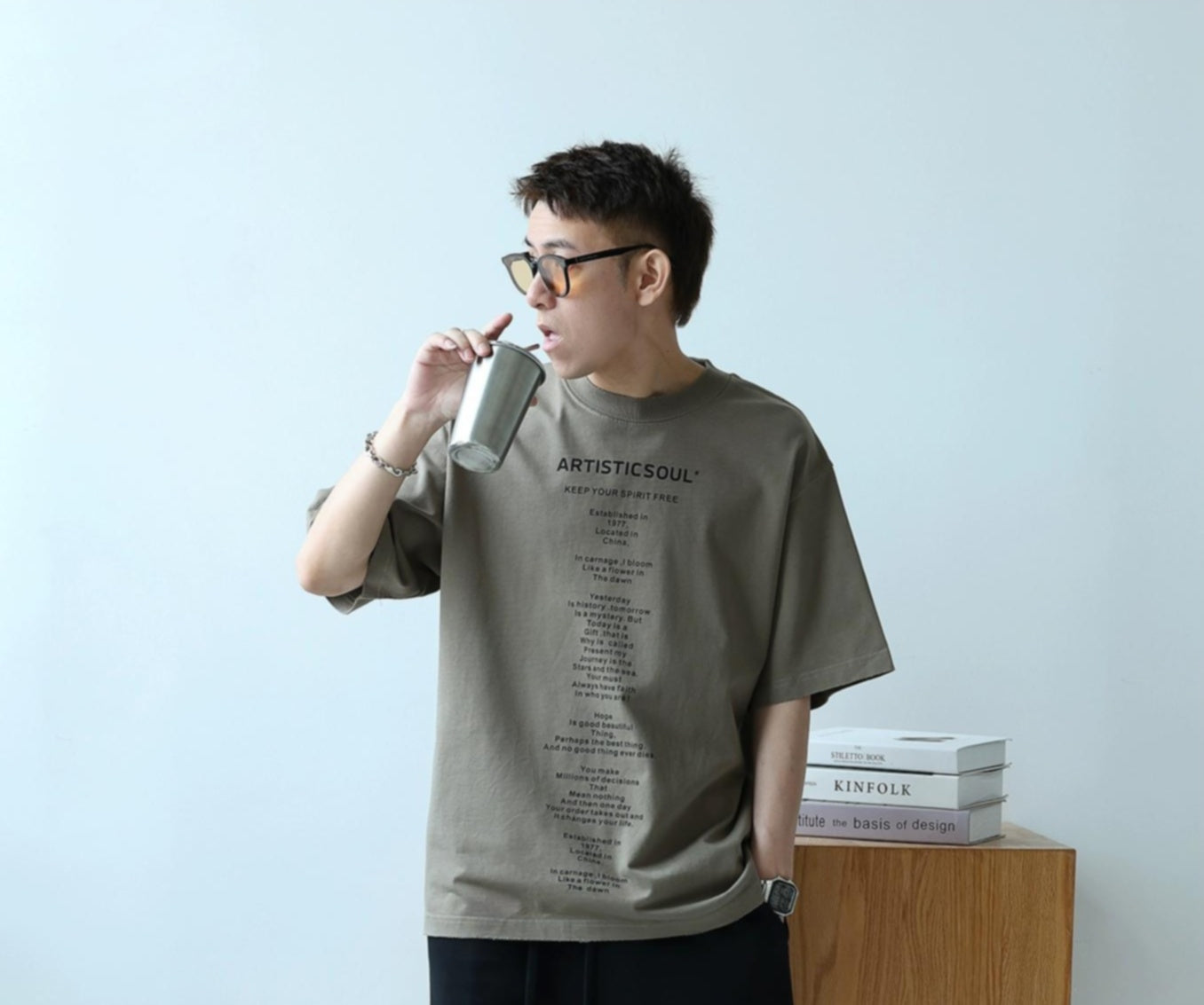 Heavy Cotton Graphic Tee