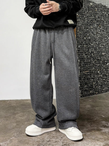 Casual Drape Elastic Pants