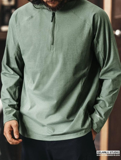 アウトドアクイックドライロングスリーブTシャツ