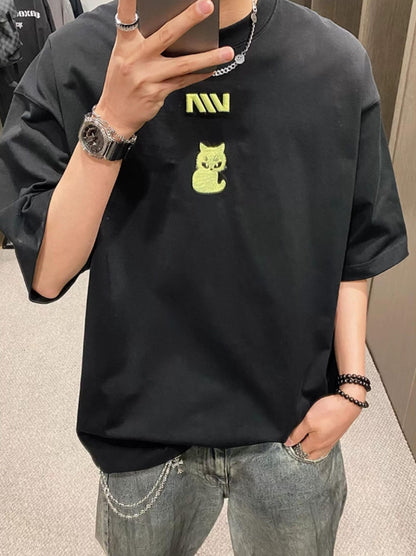 Candy Color Kitten Tee