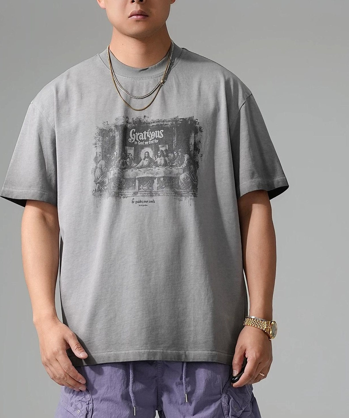 レトロヘビーウェイトコットンＴシャツ