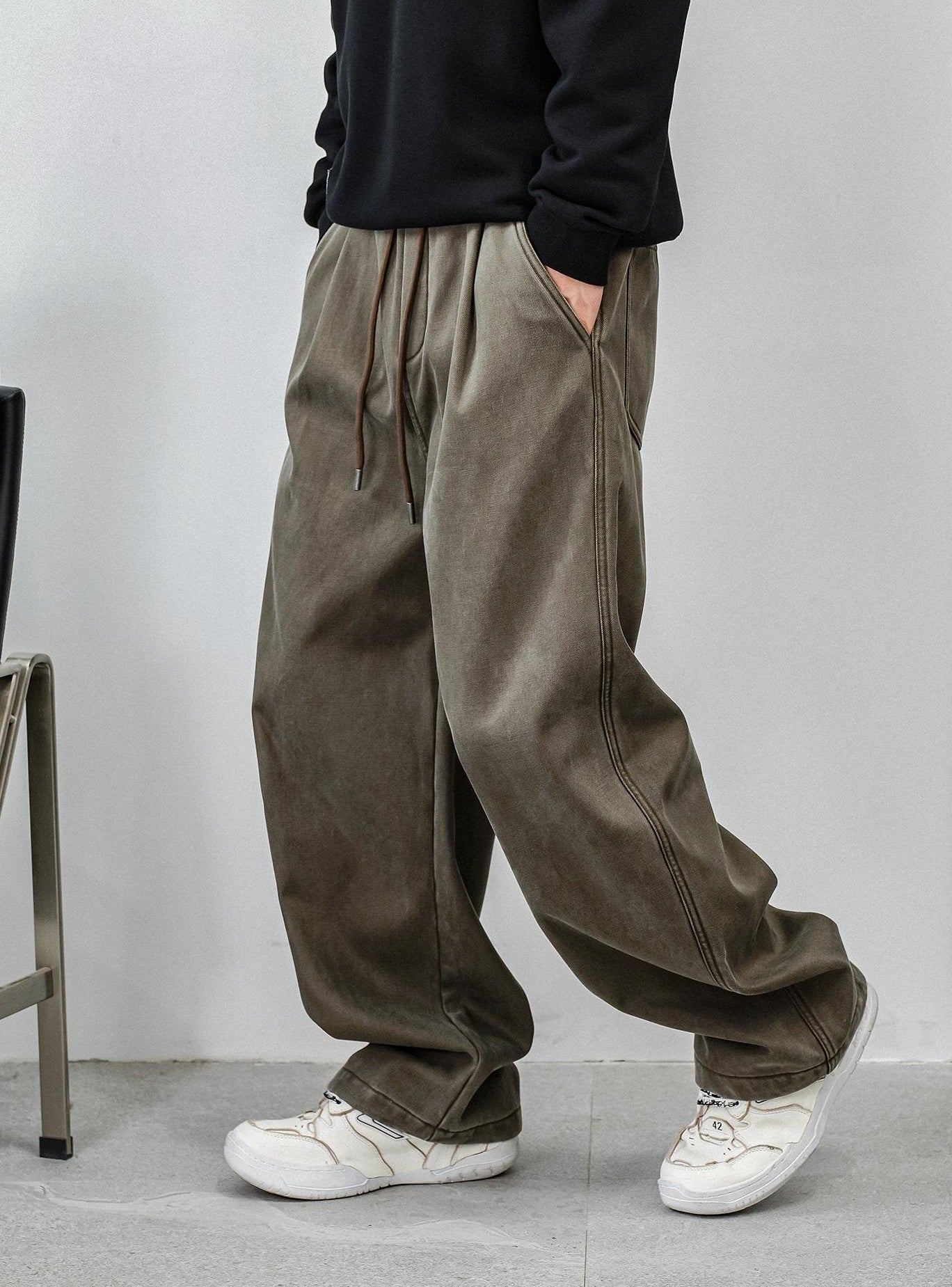 Casual fleece pants